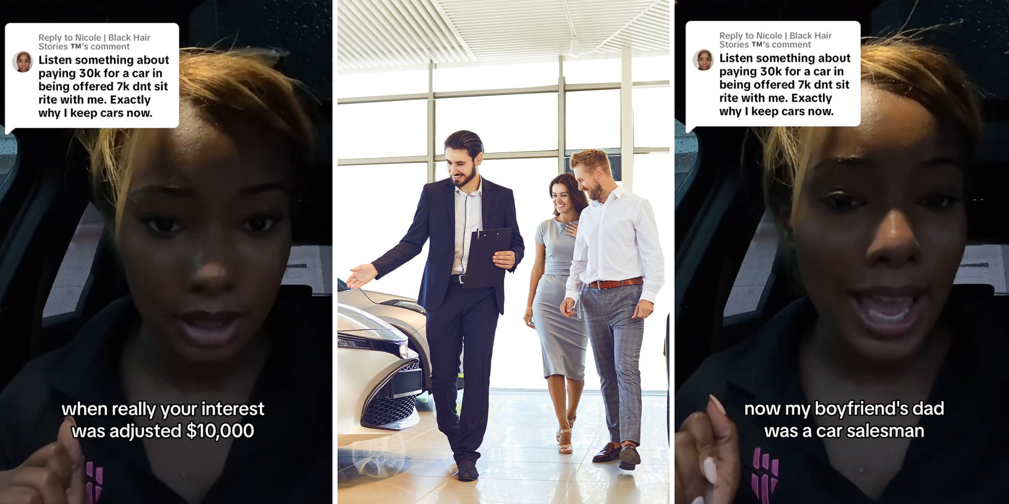 Woman says you got scammed if you've ever put down a down payment for a car