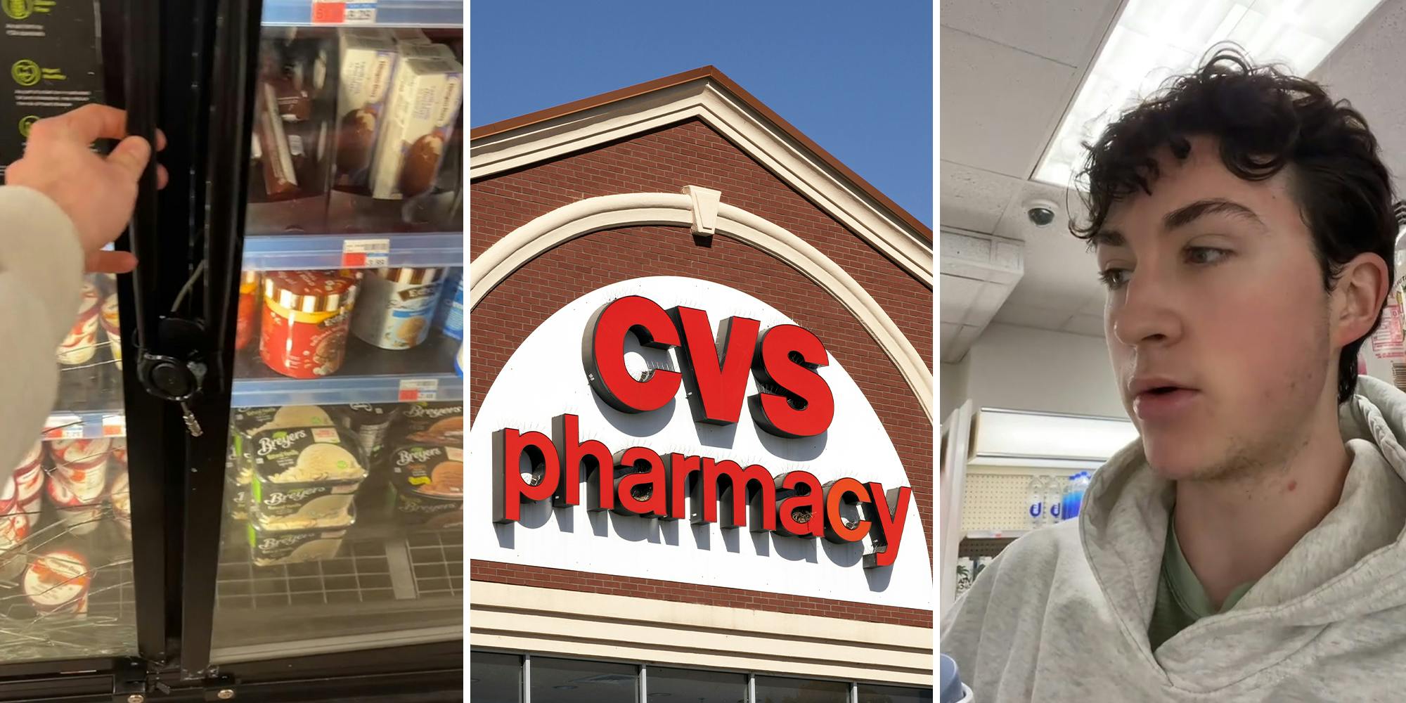 ‘I’d be so embarrassed’: CVS shopper has to push button to get worker to unlock ice cream, says it’s ‘degrading’