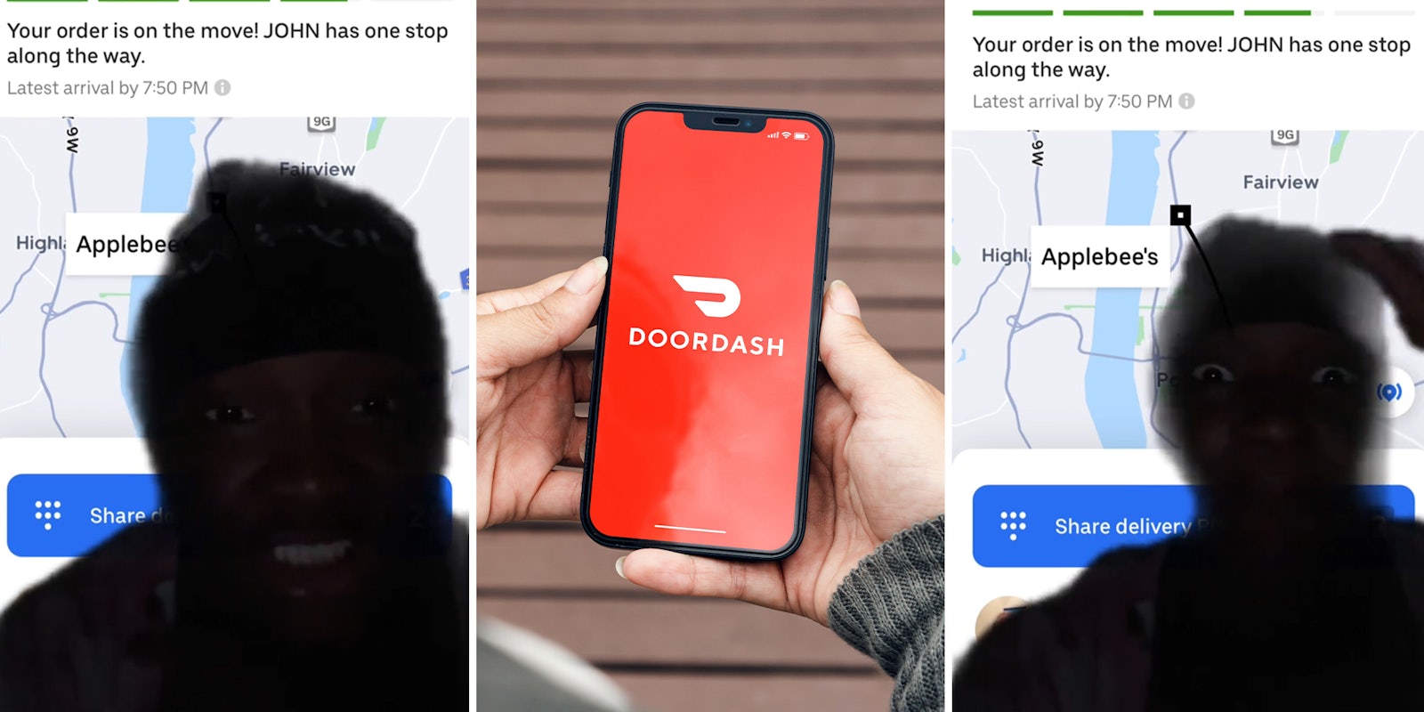 Customer demands DoorDash drivers stop picking up multiple orders along with theirs (working HED)