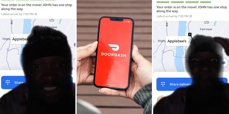 Customer demands DoorDash drivers stop picking up multiple orders along with theirs (working HED)