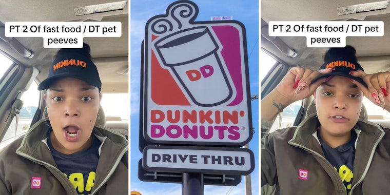 Dunkin’ worker shares her worst drive-thru customer pet peeves