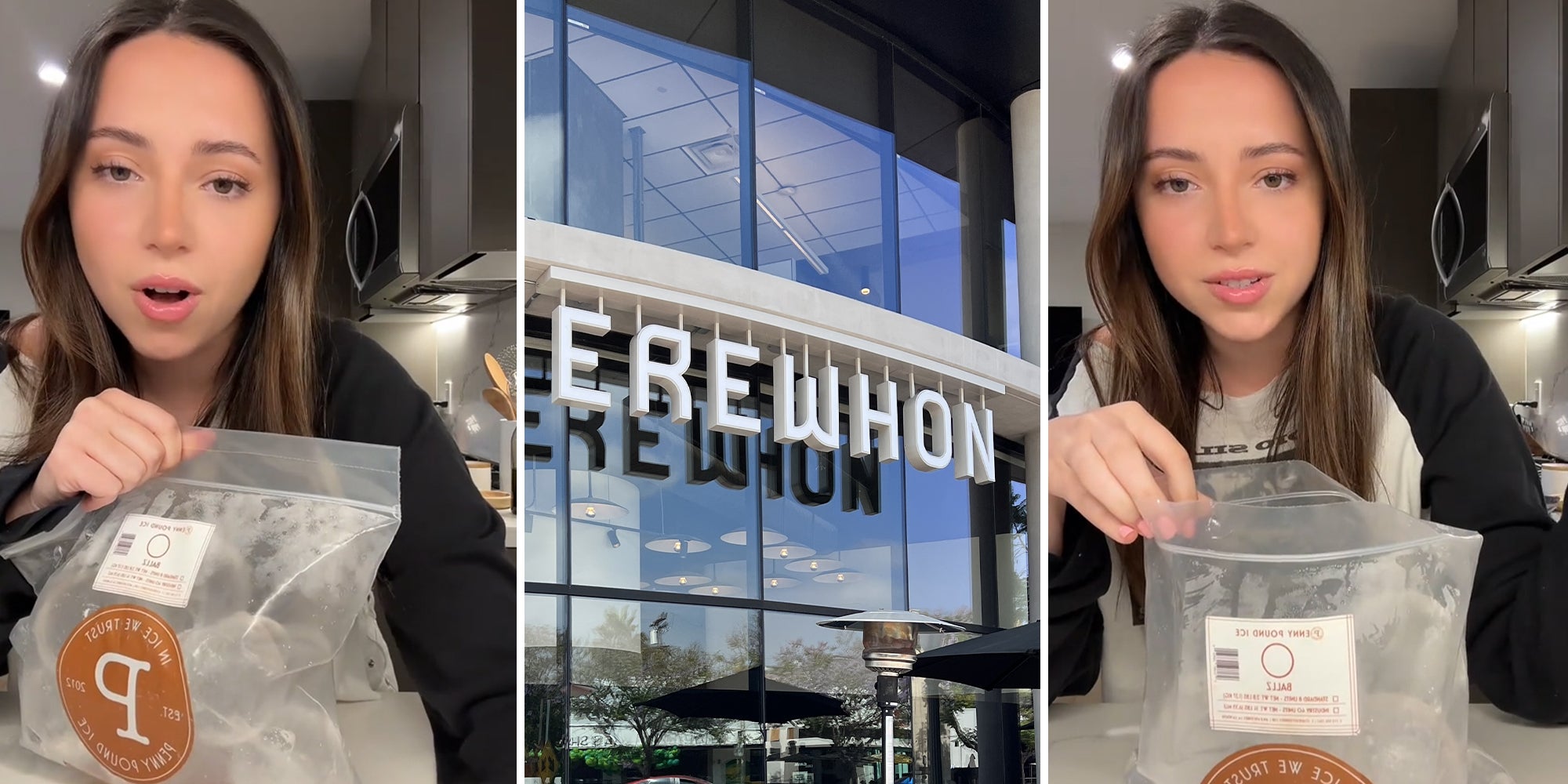 woman buys $30 ice cubes from Erewhon