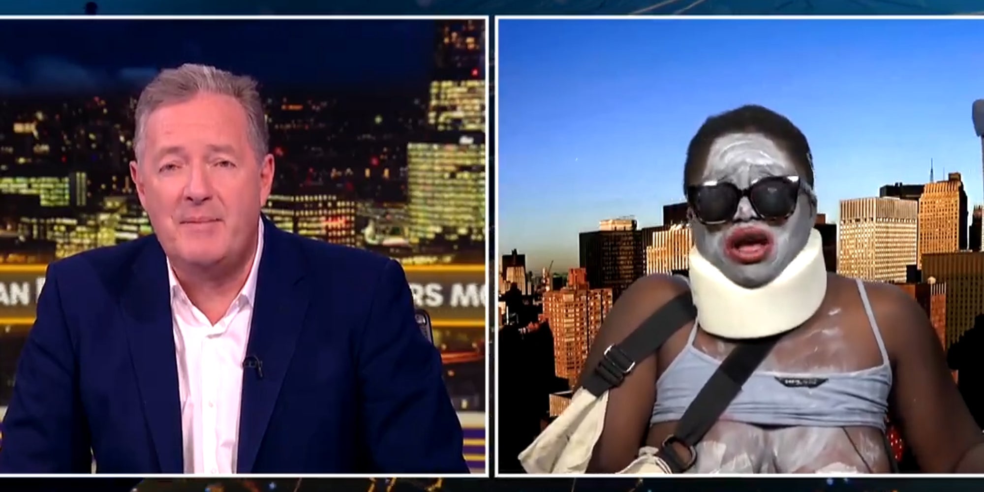 Activist who confronted Alec Baldwin about Palestine goes off on Piers Morgan in the most 'absurd' interview of his career