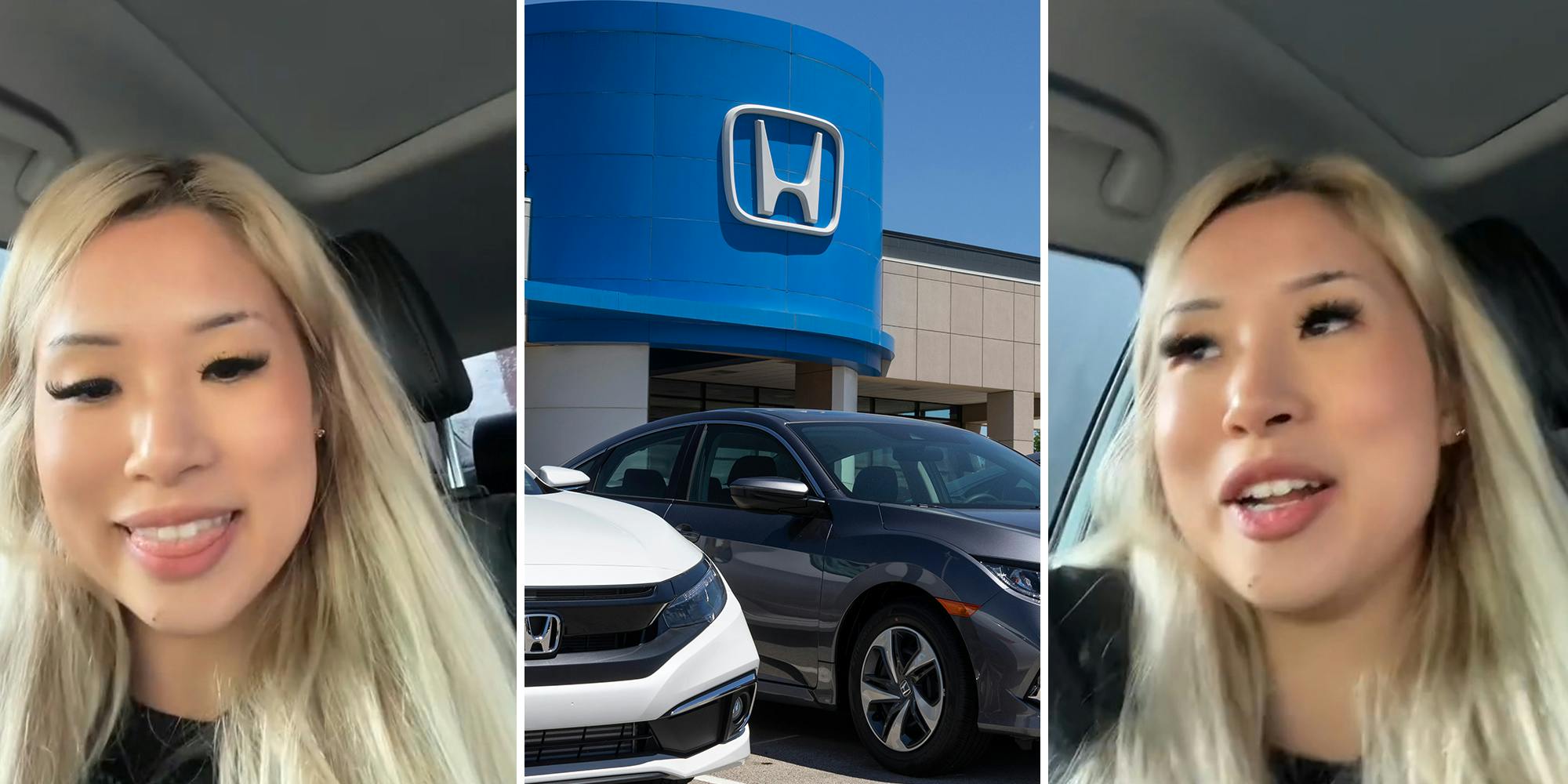 Woman finds her Honda Civic broken into, is puzzled by what they chose to steal
