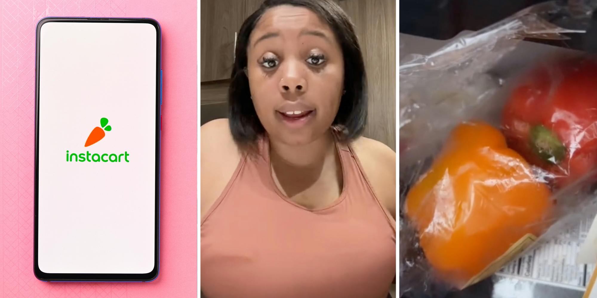 ‘They are so incompetent’: Male Instacart shopper delivers watermelon with ‘12 colors,’ moldy bell peppers