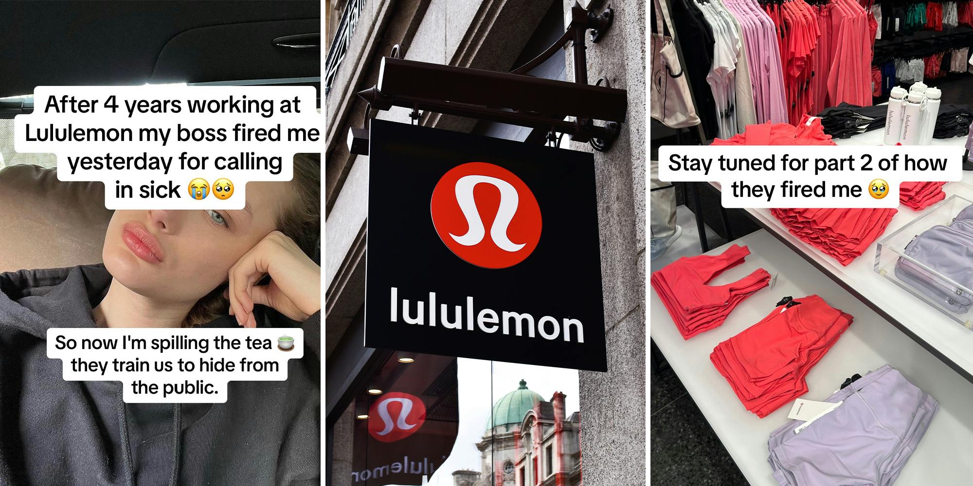 Lululemon worker gets suddenly fired after 4 years. So she reveals the secret weekly sale