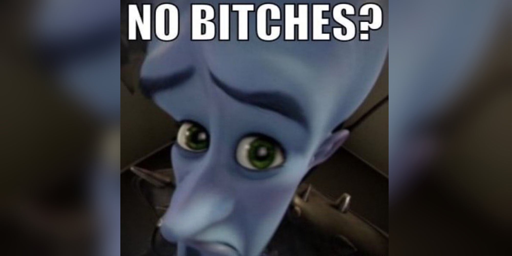 megamind no bitches? meme