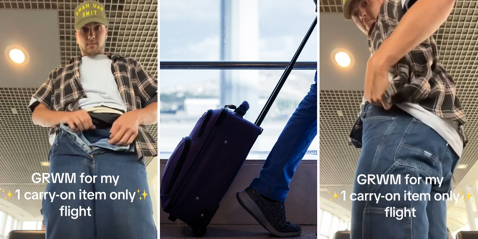 Passenger shares his trick for traveling with 1 carry-on only. There’s just one catch
