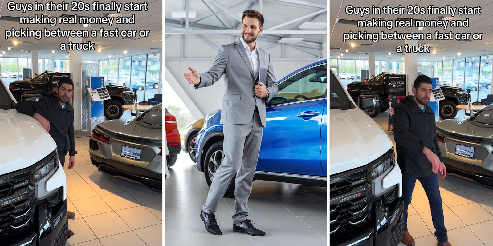 Car salesman calls out guys in their 20s for always buying one of 2 cars