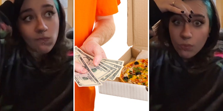 Woman says delivery driver added huge tip to her order after she told him she couldn't afford to tip