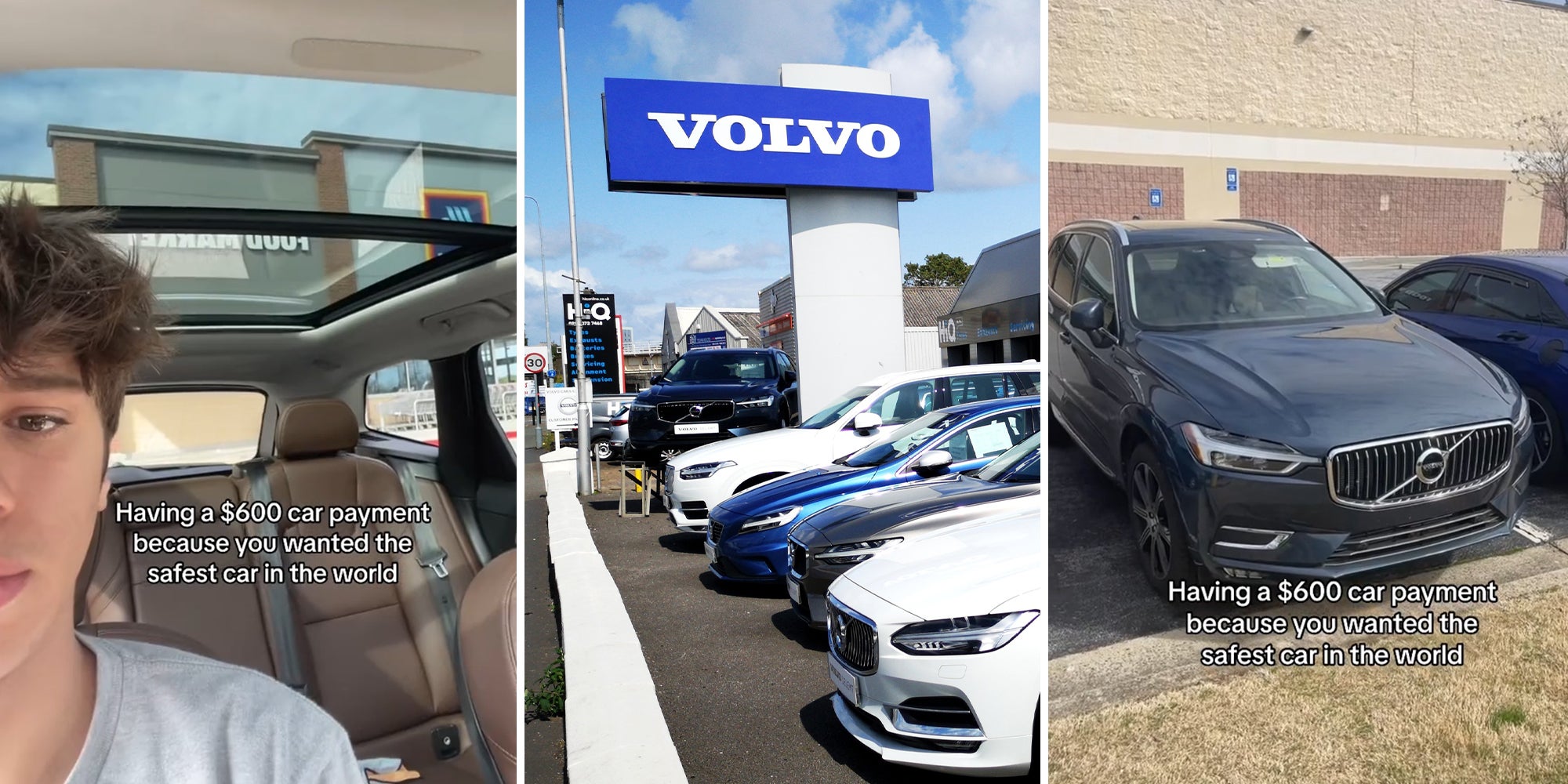 Volvo driver says he only pays $600 a month for ‘safest’ car in the world