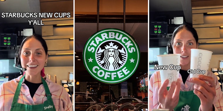 Starbucks worker reveals new plastic cups. Customers aren’t having it