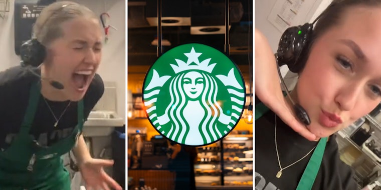 Starbucks barista has a breakdown after learning Starbucks will now allegedly be serving boba