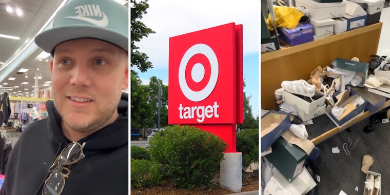 TikToker shares the unimaginable mess customers leave at target store