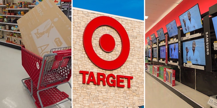 Target shopper says 55-inch TV is only ringing up to $95