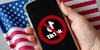 : TikTok ban on smartphone over American Flag