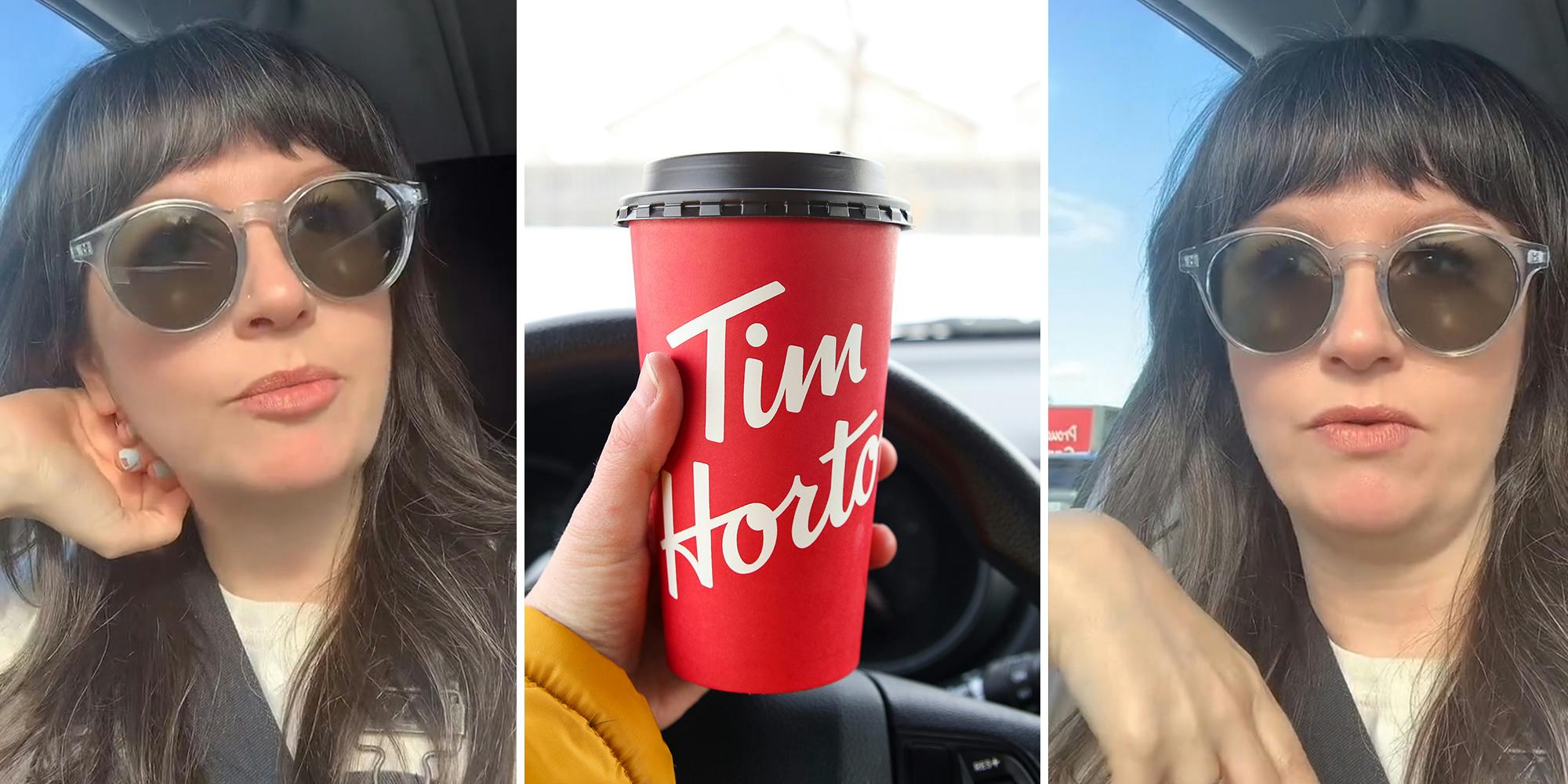 Tim Hortons customer slams drive-thrus for having 'PowerPoint' menus filled with ads