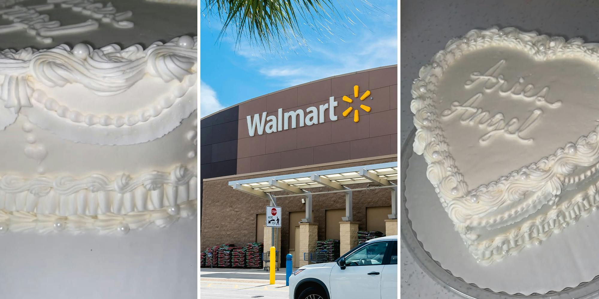 Walmart customer says she got a vintage heart cake for only $17.98