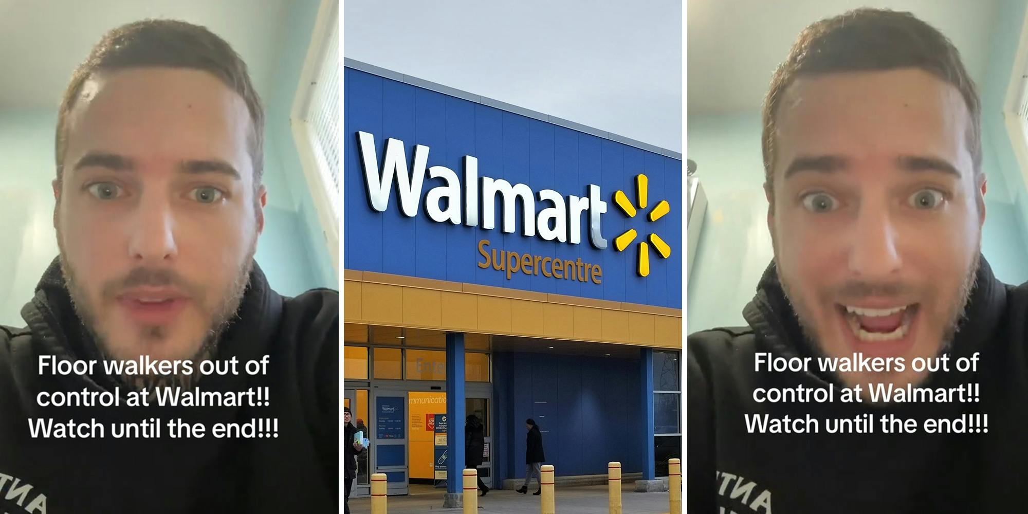 Walmart customer calls out floor walkers and the store’s ‘eagle eye’ for tracking him