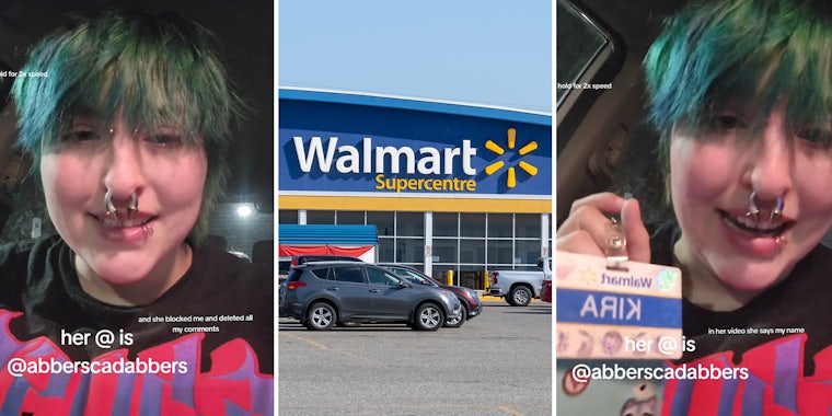 Walmart worker says customer accused them of trafficking because they walked her to her car