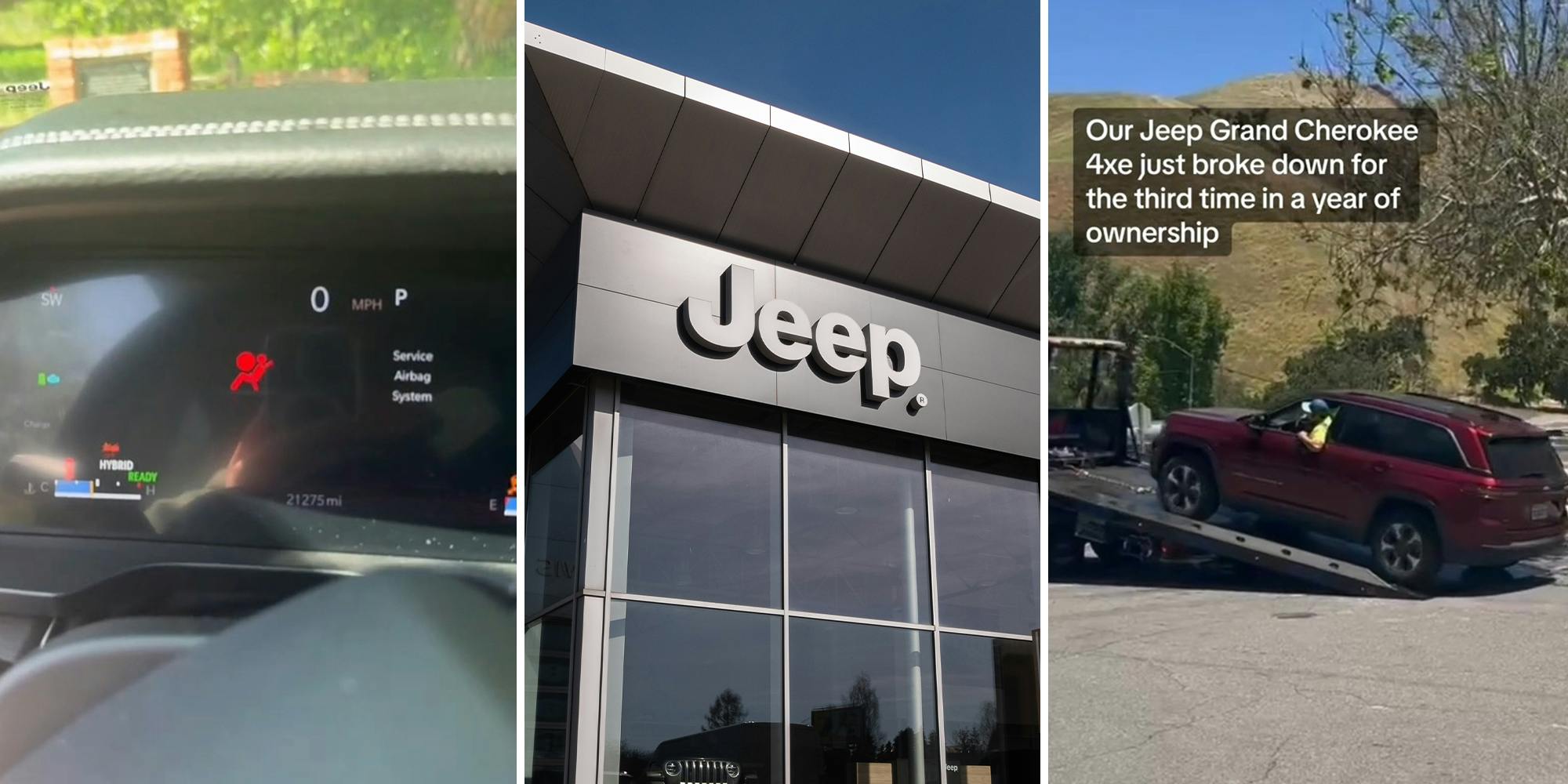 ‘And here I am mad that my 370k mile Toyota needs a radiator’: Jeep Grand Cherokee driver says it broke down 3 times in 1 year