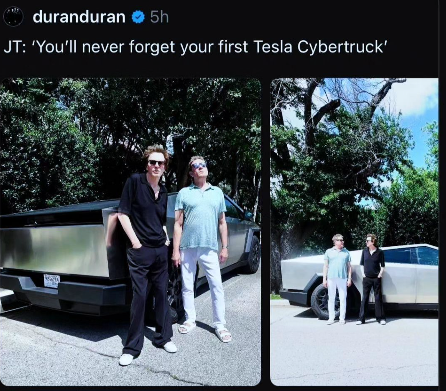 duran duran cybertruck