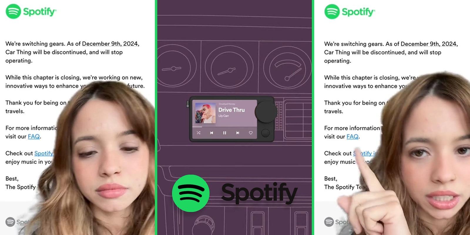 Driver says this popular Spotify product is being discontinued