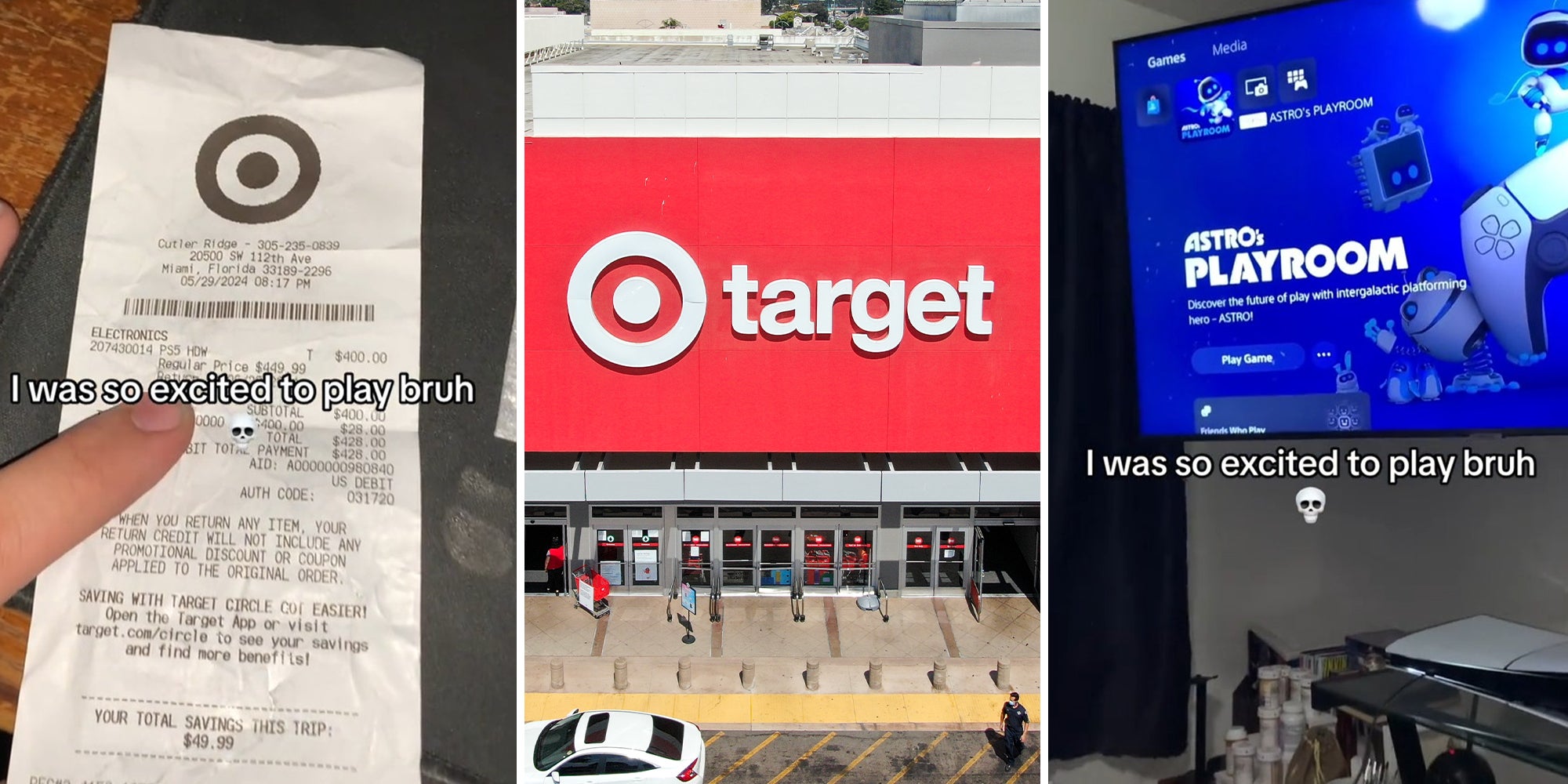 Target customer buys a brand-new PlayStation 5. The console is already ‘banned’