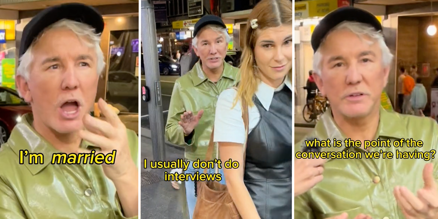 baz lurhmann tiktok street interview