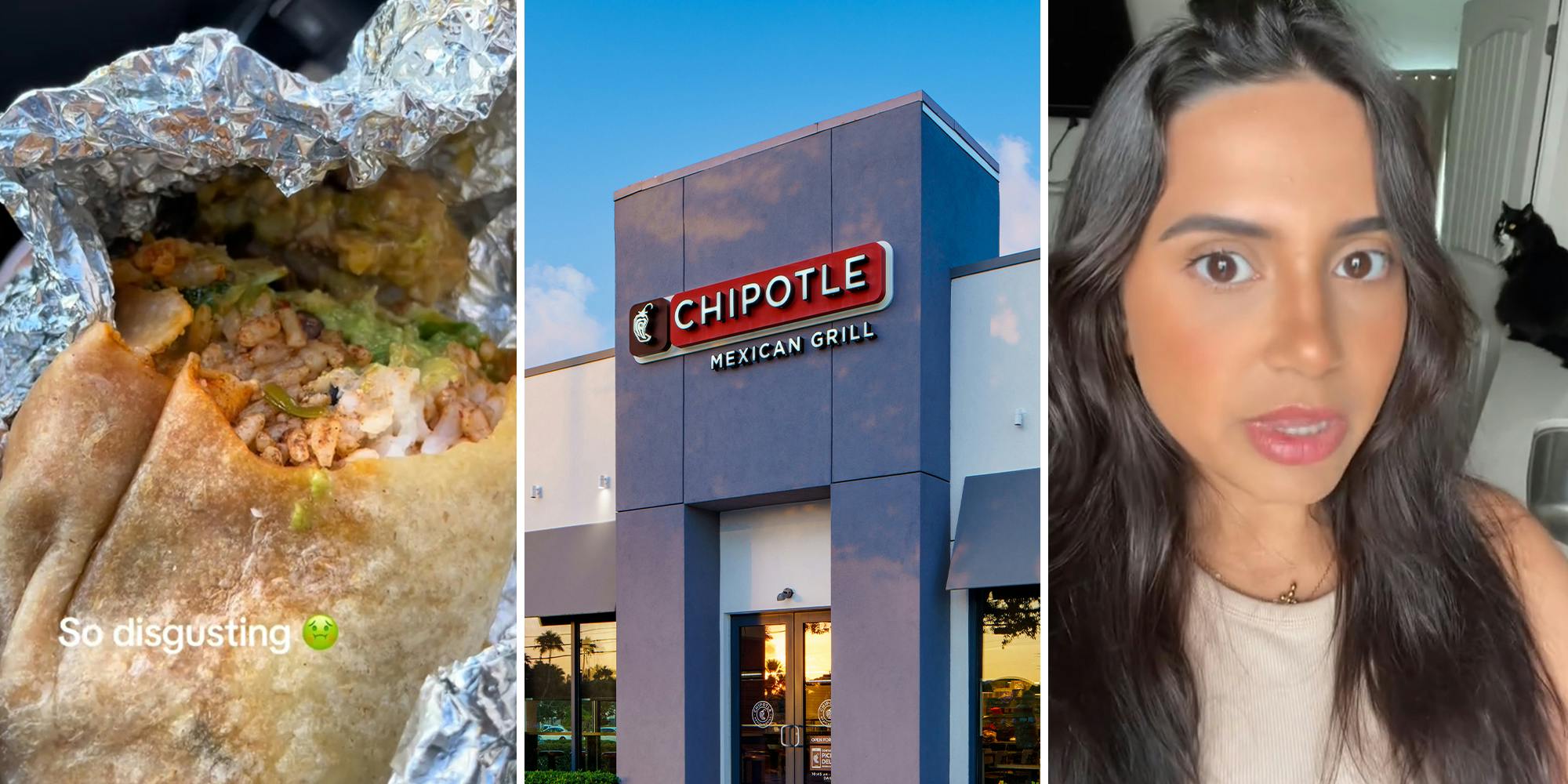 ‘I’m so scared to get Chipotle now’: Customer finds something ‘disgusting’ in her Chipotle burrito. She’s not the only one