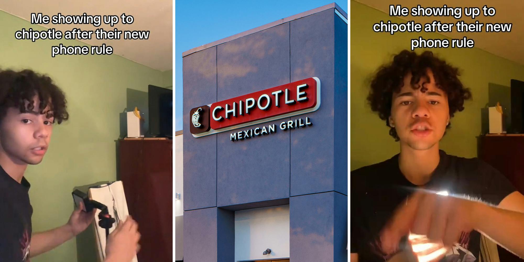 Customer considers filming Chipotle order after learning about new ‘phone rule’