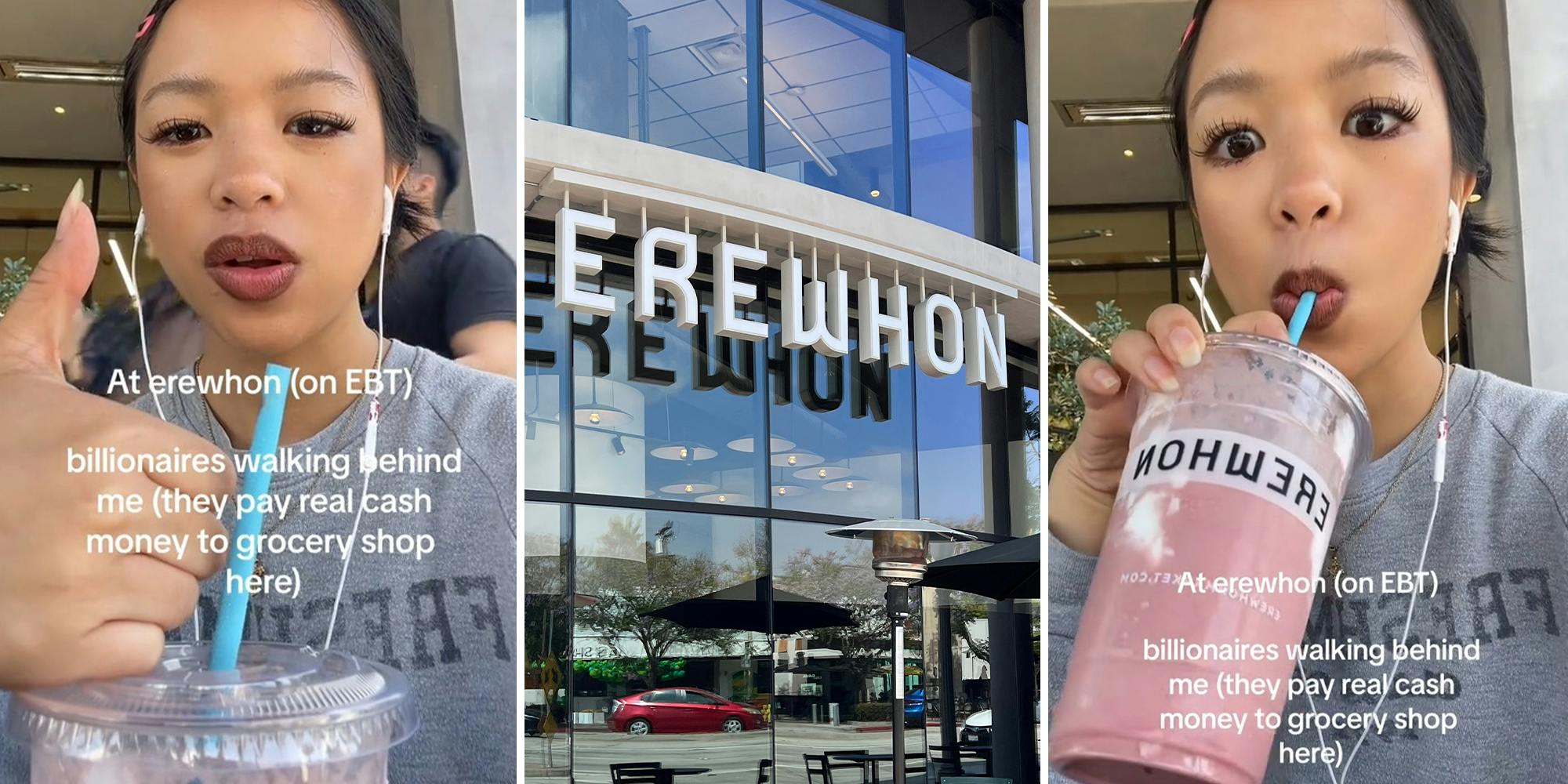 ‘Using EBT at erewhon is nuts’: Viewers divided after woman uses food stamps to buy Erewhon smoothie