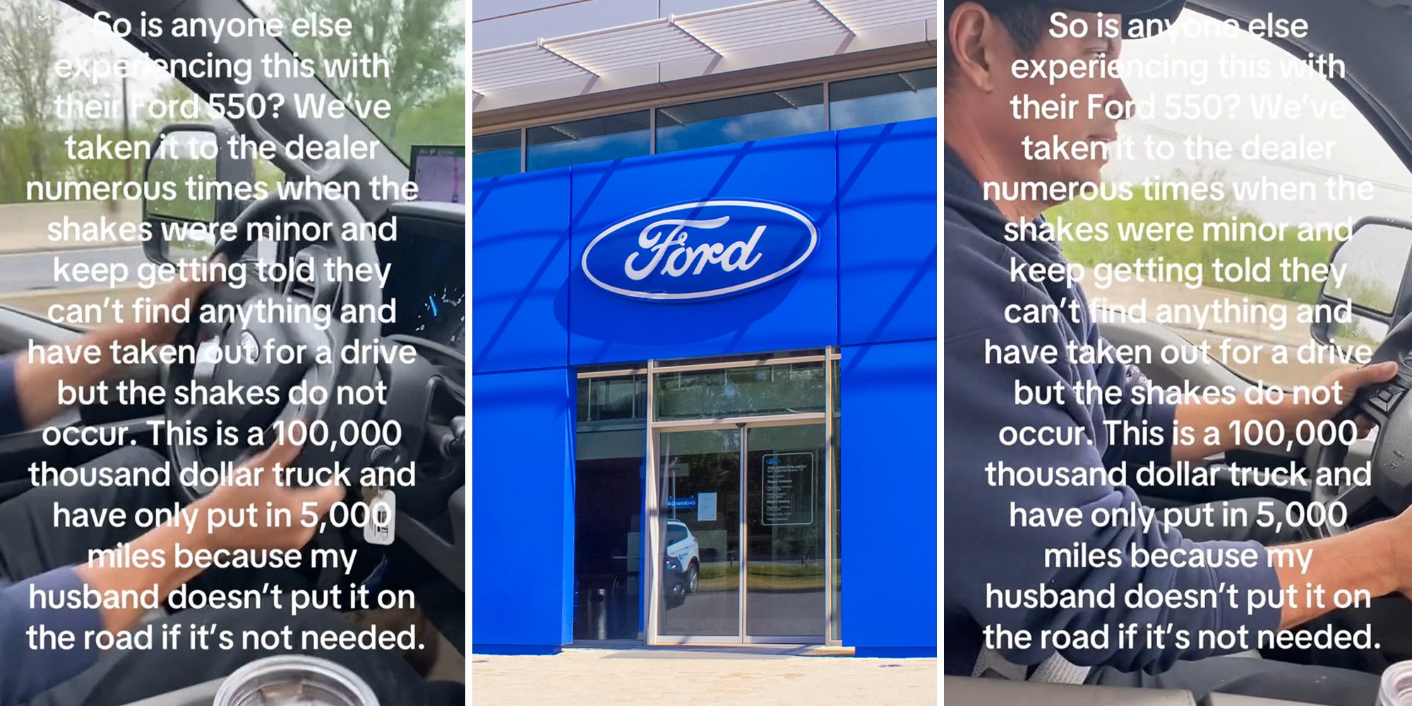 Ford owner warns against 550 after car began violently shaking mid-drive