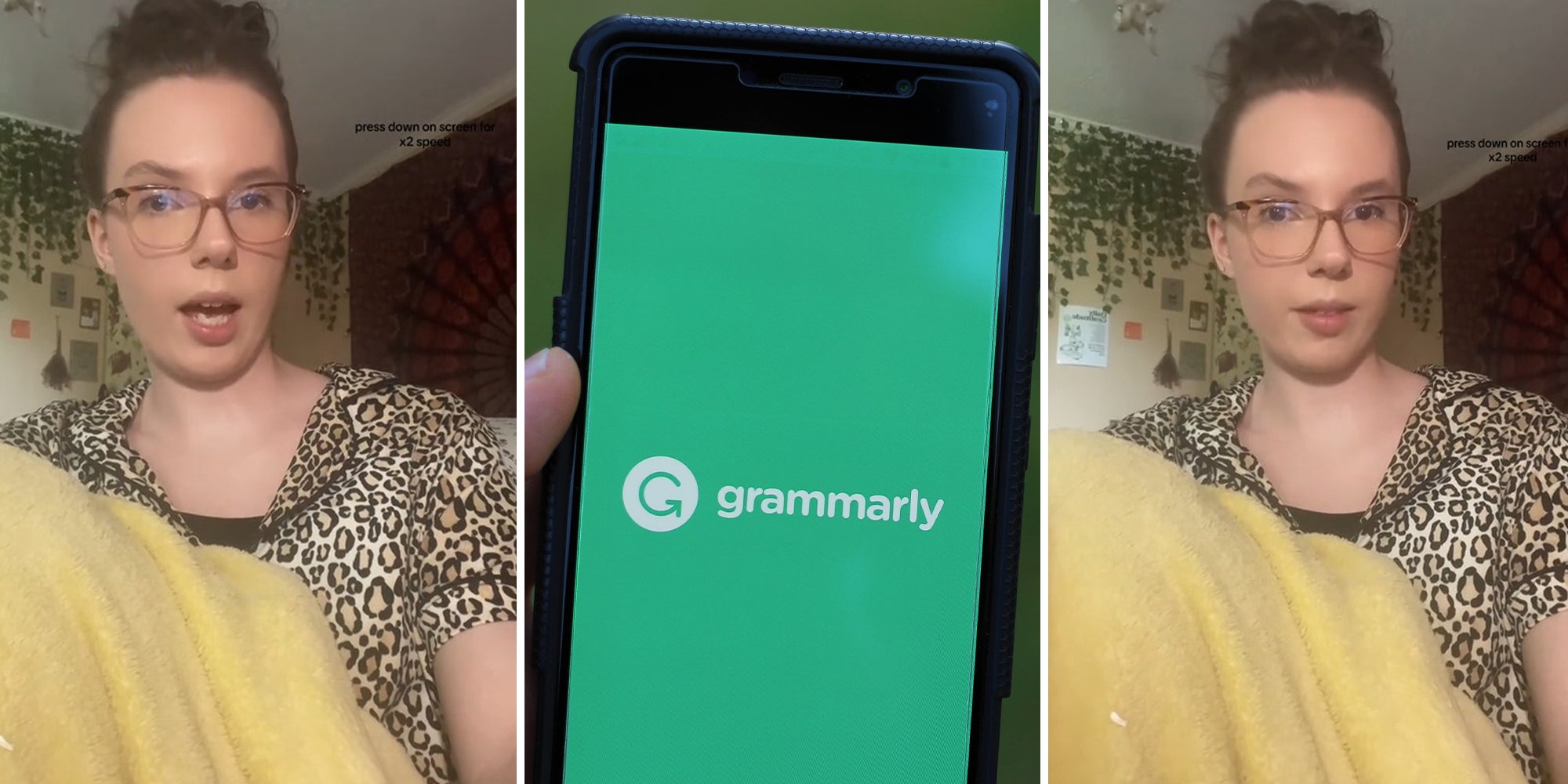 Student issues warning to people who use Grammarly