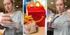 Woman finds out how to use McDonald’s Happy Meal box