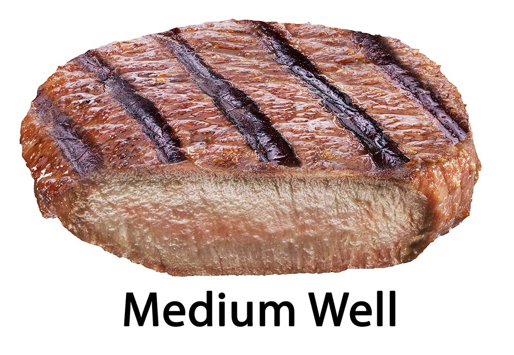medium well steak
