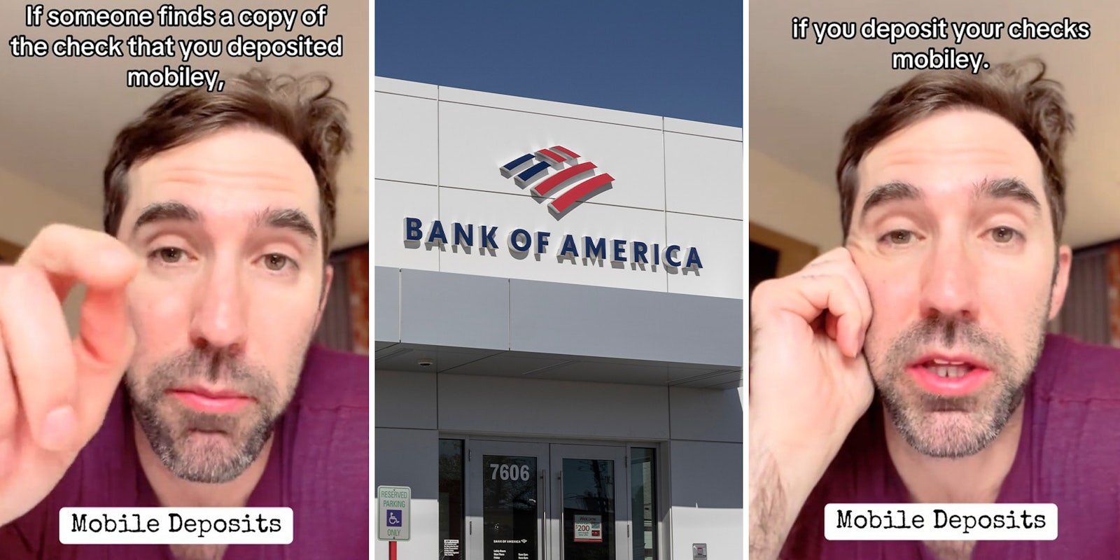 Bank of America customer issues warning about depositing checks on mobile