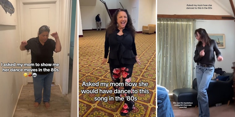How Moms danced in the 80s TikTok trend