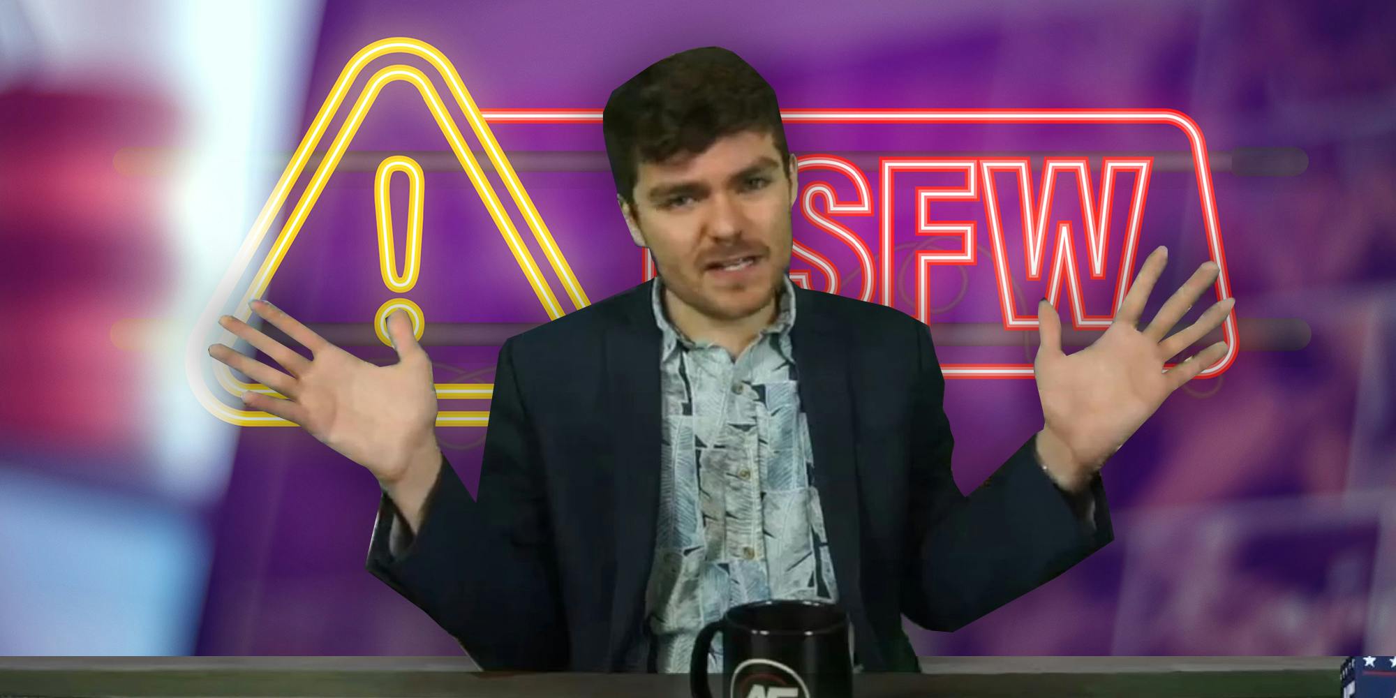 Nick Fuentes Blames Stream of Male Adult Content on Hack