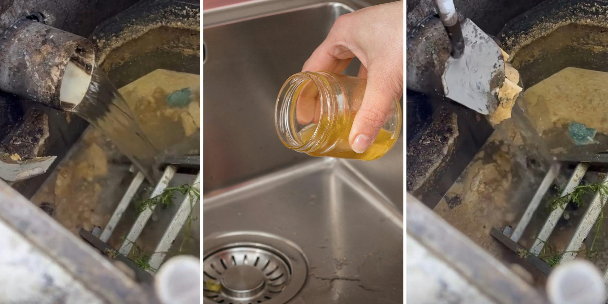 Can I Pour Grease Down the Sink? A Plumber Weighs In