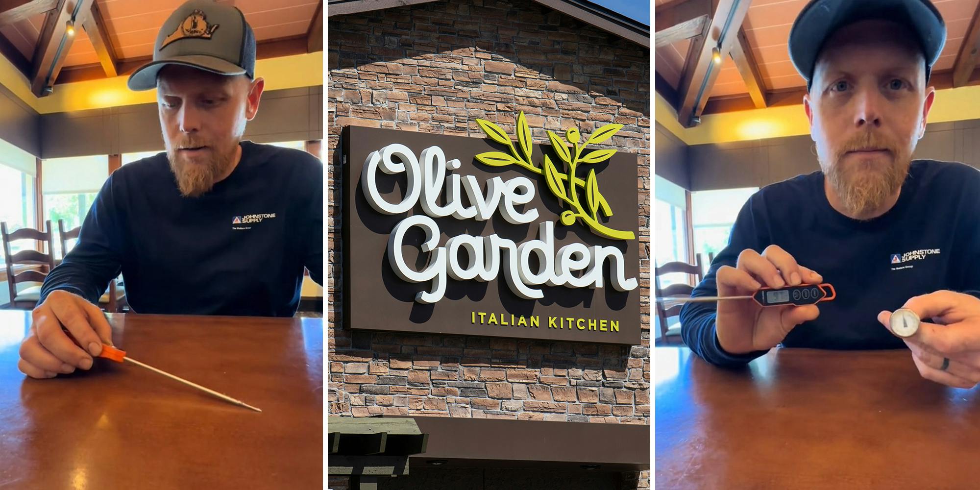 HVAC expert dines at Olive Garden. Then he pulls out his thermometer