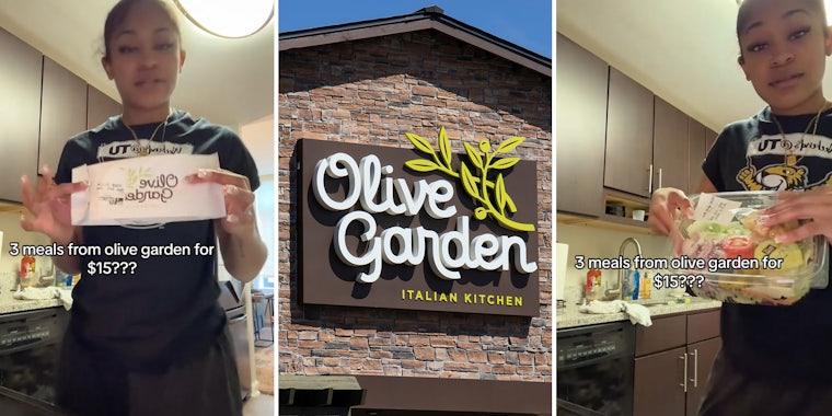 Woman shares hack that got her 3 meals for $15 from Olive Garden