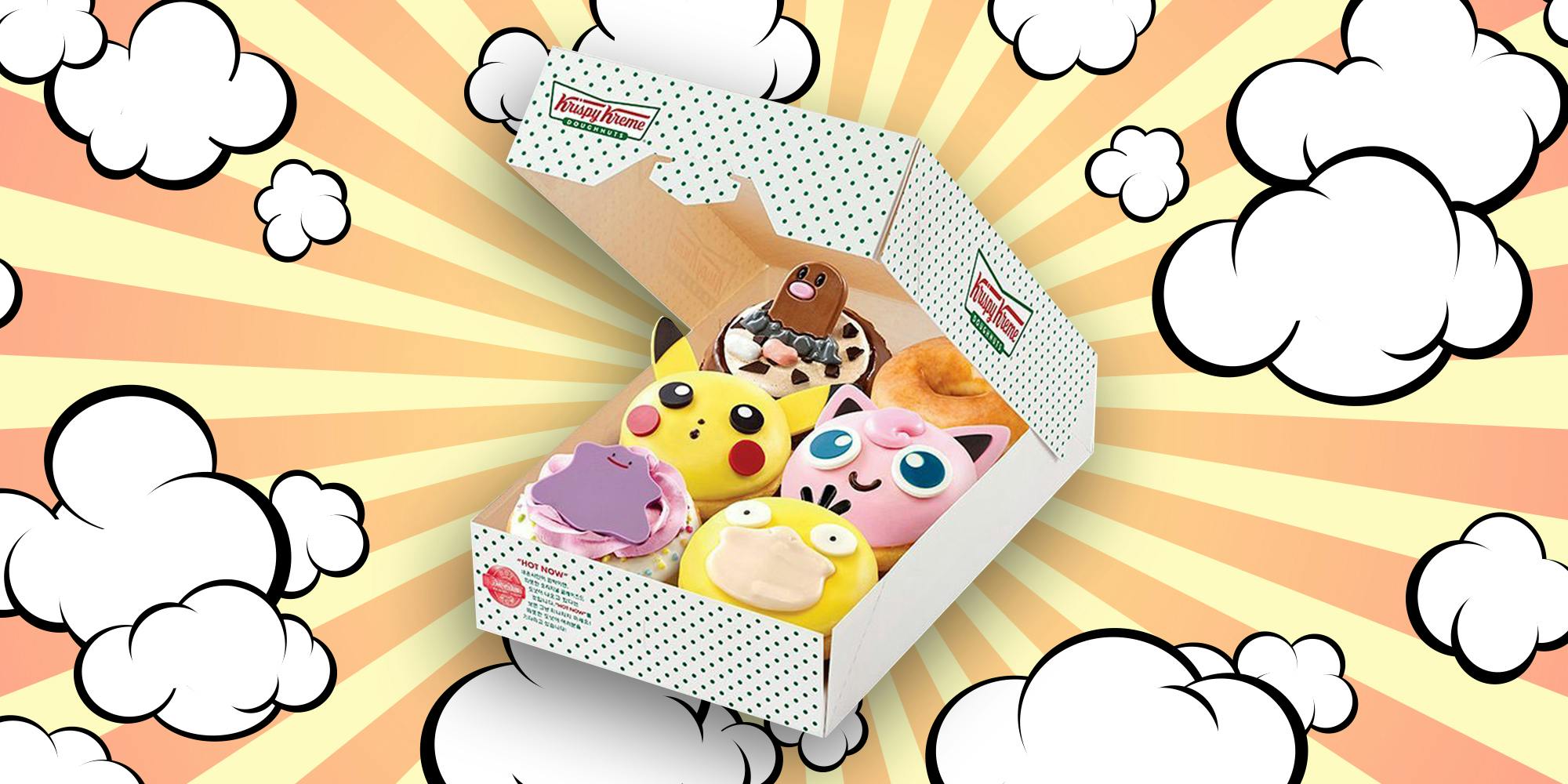 Krispy Kreme Pokemon Donuts