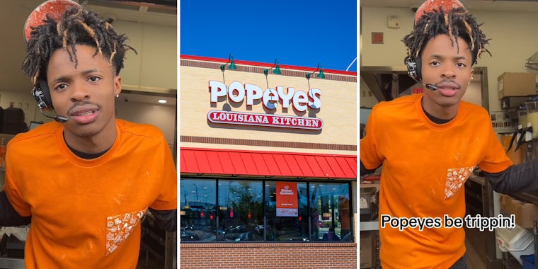 Jobseeker tries getting a job at Popeye's