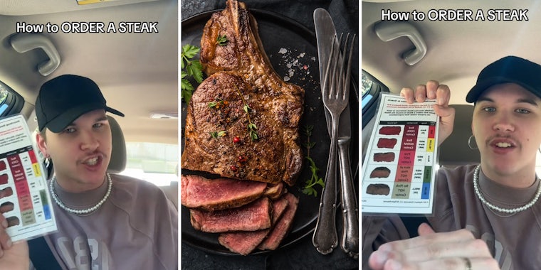 Server shares demonstration of 'how to order a steak,' says most customers don't know how to