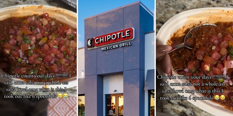 Chipotle customer asks for extra salsa, gets bamboozled