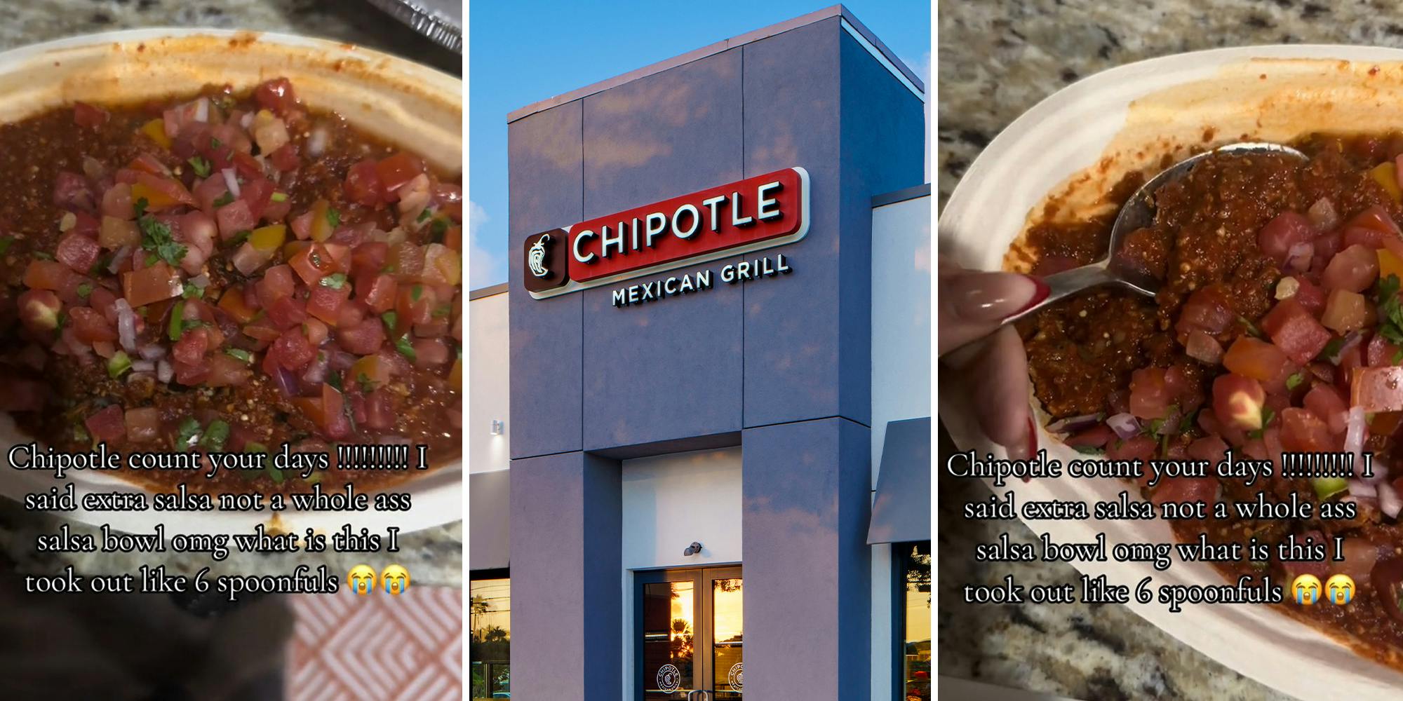 Chipotle customer asks for extra salsa, gets bamboozled