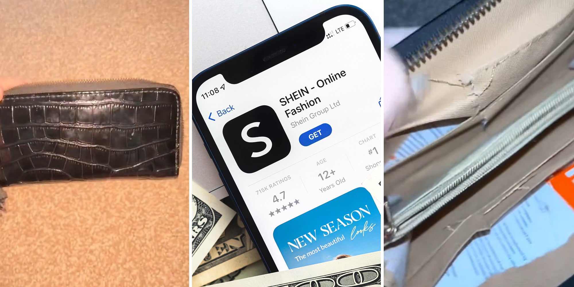‘At least they’re reusing and recycling’: Woman orders purse off of Shein, finds out what it’s made of after cutting it open