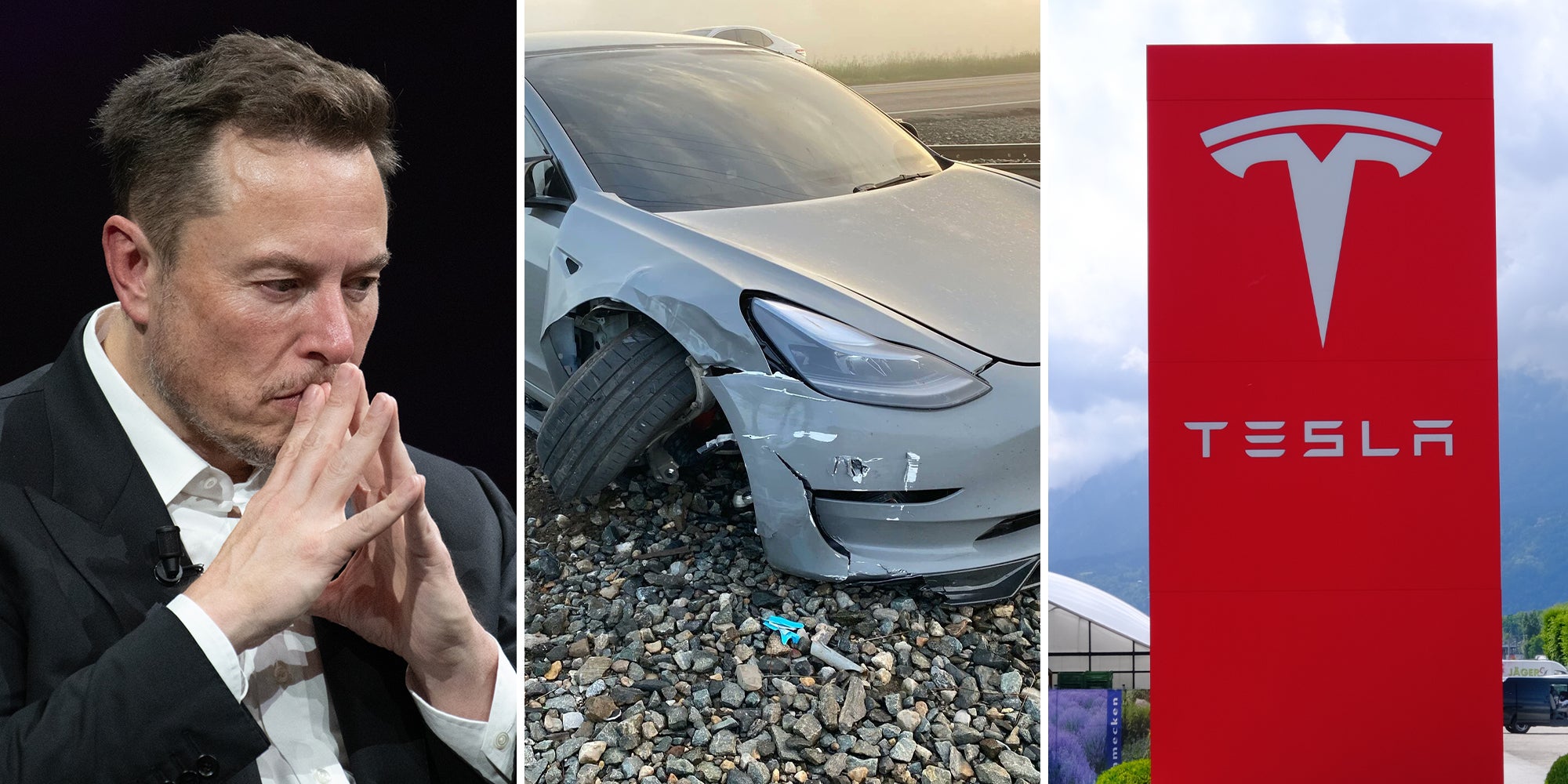 Video shows Tesla nearly plowing into train crossing in autopilot mode