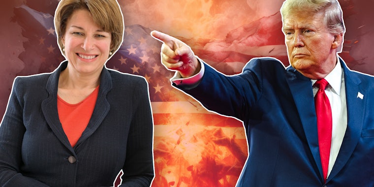 Why Amy Klobuchar is getting tied to the latest 'assassination' plot against Trump